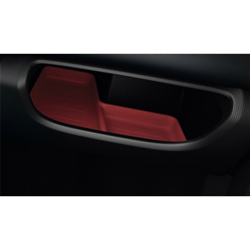 Plumier de rangement rougle/bleu pour Twingo
