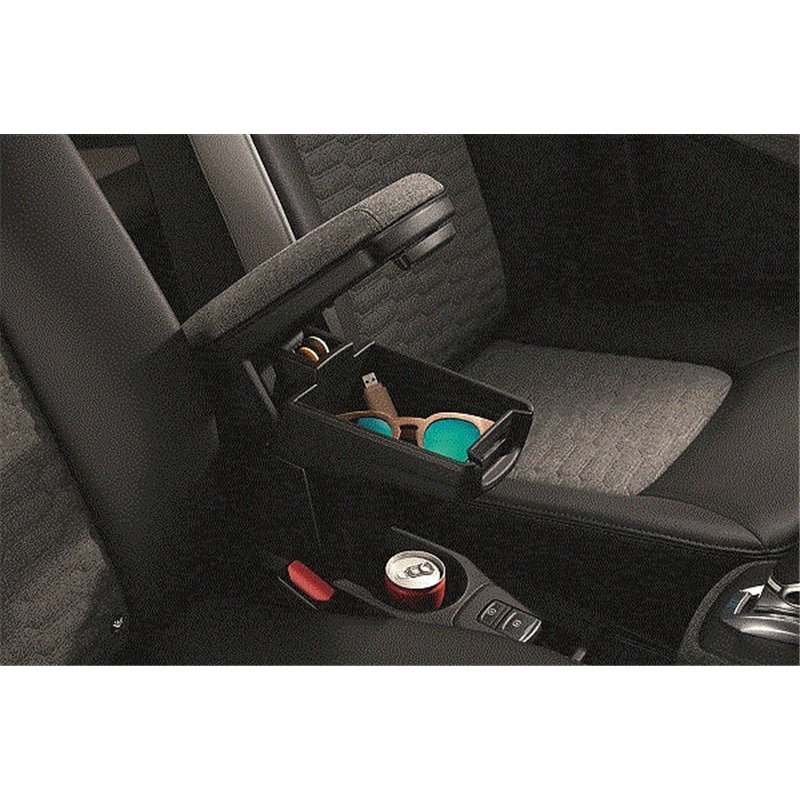 Accoudoir avant sur console en tissu Recytex