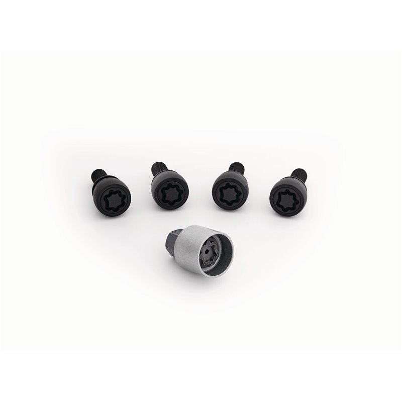 Antivols pour jantes alliage M14 noirs aux standards Thatcham