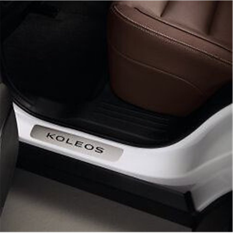 Seuils de porte - Koleos - Avant et arrière - Aluminium brossé
