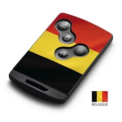 Sticker de carte - Belgique